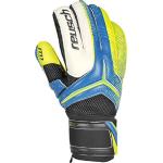 Reusch Adult Receptor Prime M1 Goalkeeper Gloves, blue, 11.0 (10,2 cm)