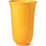 Rhombe Color Vase Lyngby Porcelæn Yellow