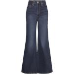 Blå LEVI'S Bootcut jeans Størrelse XL til Damer 