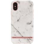 Richmond & Finch Richmond And Finch White Marble - Rose iPhone X/Xs Cover