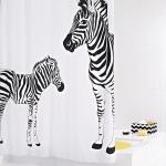 RIDDER badeforhæng Zebra 180 x 200 cm