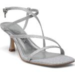 Sølvfarvede Guess Sommer Sandaler med hæl 