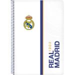 Ringbog Real Madrid C.F. Blå Hvid A4