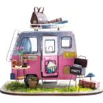 Robotime DIY-bilsæt miniatureformat Happy Camper