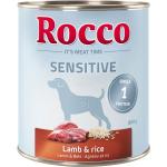 Rocco Sensitive 12 x 800 g - Lam & ris