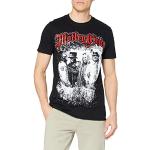 Rock Off Herren Motley Crue Greatest Hits Bandshot T-Shirt, Schwarz, (Herstellergröße: Small)