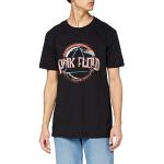 Rocks-off Herren Pink Floyd DSOTM Vintage Seal T-Shirt, Schwarz, (Herstellergröße: Large)