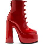 Røde Casadei Højhælede støvler Med lynlåse Størrelse 38.5 til Damer på udsalg 