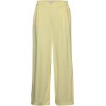 Rodebjer Sigrid Twill Bottoms Trousers Wide Leg Cream RODEBJER