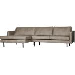 Grå Moderne BePureHome Chaiselong sofaer i Læder på udsalg 