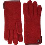 Røde Klassiske Roeckl Handsker i Læder Størrelse XL til Damer på udsalg 