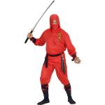 Rød Drage Ninjakriger Kostume