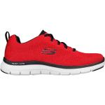 Røde Skechers Flex advantage 4.0 Herresneakers Hælhøjde op til 3 cm Størrelse 45 på udsalg 