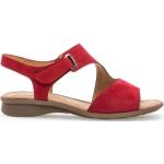 Røde Gabor Sommer Sandaler med velcro Med velcro Hælhøjde op til 3 cm Størrelse 37.5 til Damer på udsalg 