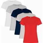 Økologiske Bæredygtige Vintage t-shirts i Bomuld med Øko-Tex med rund udskæring Størrelse XL til Damer 