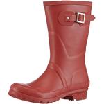 Romika Womens RomiRub 01 Unlined Rubber Boots Half Shaft Boots & Bootees Red Rot (rot 400) Size: 3.5