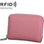 Pinke Clutches i Læder med RFID Blocking til Damer 