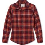 Røde Royal Robbins Økologiske Bæredygtige Vinter Dameskjorter i Flonel Størrelse XL på udsalg 