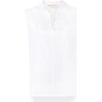 Hvide MARNI Skjorter uden ærmer med V-udskæring Uden ærmer Størrelse XL til Damer på udsalg 