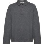 Rugby Wool Sweatshirt Designers Knitwear Long Sleeve Knitted Polos Grey Hope