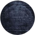 Mørkeblå RugVista Moderne gulvtæpper 300 cm Ø