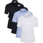 Hvide RUSSELL ATHLETIC Bæredygtige Kortærmede skjorter i Bomuld med Øko-Tex med korte ærmer Størrelse XL til Herrer 