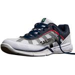 Salming Viper Mens Court Shoes, Color- White/Navy, Shoe Size- 12 UK