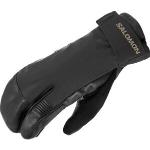 Salomon Gloves Qst Paw Gtx® U Deep Black/deep Bl Deep Black/deep Black/ M, Deep Black/deep Black/