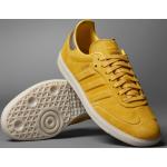 Guldfarvede adidas Samba Herresneakers i Læder Med snøre Størrelse 40 