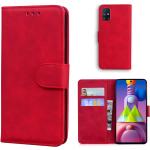 Røde Elegant Mobilpung Samsung covers i Læder på udsalg 