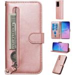 Pinke Elegant Mobilpung Samsung covers i Læder på udsalg 