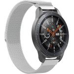Samsung Galaxy Watch 46mm - Milanese rustfrit stål urrem - Sølv