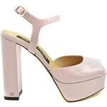 Pinke Elegant SERGIO ROSSI Sommer Sandaler med hæl Størrelse 40 til Damer på udsalg 