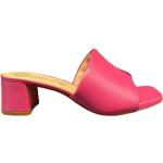 Pinke Unisa Sommer Sandaler med hæl blokhæle Hælhøjde 5 - 7 cm Størrelse 39 Foret til Damer 