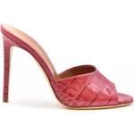 Røde Elegant Sommer Sandaler med hæl Størrelse 37.5 til Damer på udsalg 