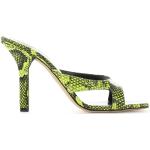 Grønne Elegant Sommer Sandaler med hæl Størrelse 37.5 til Damer på udsalg 