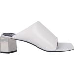 Offwhite Elegant Off-White Sommer Sandaler med hæl i Læder Hælhøjde 5 - 7 cm Størrelse 38 til Damer på udsalg 