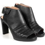Sorte Geox Sommer Sandaler med hæl i Læder med rem Størrelse 37.5 til Damer på udsalg 