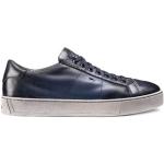Blå SANTONI Street sko i Læder Størrelse 43.5 til Herrer 