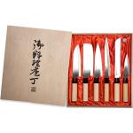 Satake Houcho Gift Box With 6 Knives Home Kitchen Knives & Accessories Knife Sets Beige Satake