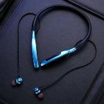 Blå Trådløse høretelefoner Størrelse XL In ear 