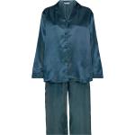 Blå Pyjamas i Polyester Størrelse XL til Damer 