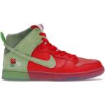 Røde Nike Høje sneakers i Ruskind Størrelse 42.5 Foret til Herrer på udsalg 