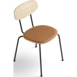 Scala Chair Nature Leather Home Furniture Chairs & Stools Chairs Beige By Wirth