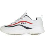 Hvide Fila Ray Low-top sneakers Størrelse 45 til Herrer på udsalg 