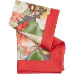 Røde Ferragamo Tørklæder Størrelse XL med Blomstermønster til Damer på udsalg 