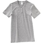Schiesser Mädchen Schlafshirt Shirt 1/2, Grau (202-grau-mel. ), 104 (104 (3Y))