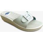 Hvide Scholl Sommer Sandaler med hæl med smal sål med rem Hælhøjde 3 - 5 cm Størrelse 40 til Damer 