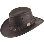 Scippis Cowboy hatte i Læder Størrelse XL til Herrer 