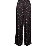 Gia - Mid Rise Wide Leg Printed Elasticated Trousers Scotch & Soda Patterned